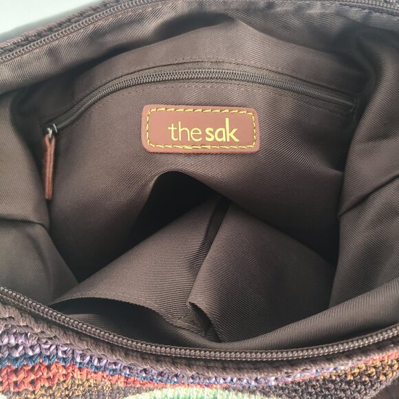 The Sak Sequoia Hand-Crocheted Lined Medium Shoulder Bag - Picture 4 of 8